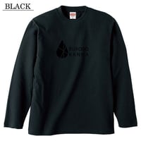 クロロカンナ｜ロゴ 長袖Tシャツ BLACK／WHITE