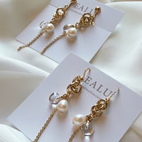 淡水パール×レジンaccessory