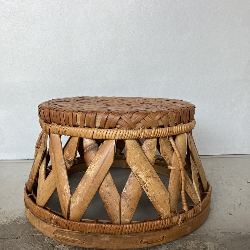 ラオス 竹のスツール | A | ONLINE STORE