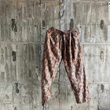 CALICO イブラヒムカトリマルベリーシルクシーディパンツ