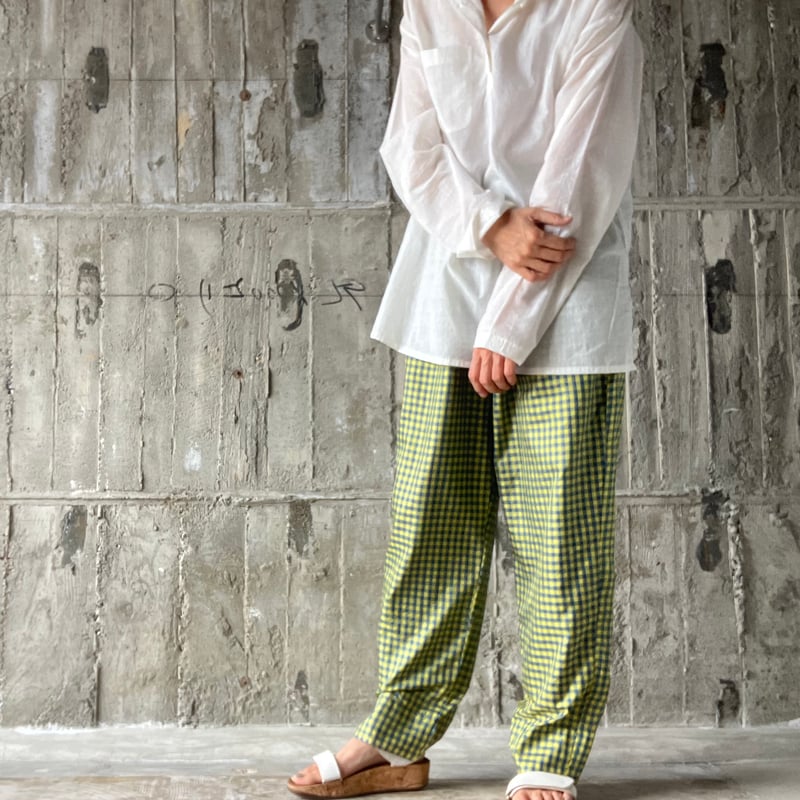 CALICO 天然染マルベリシルクシーディパンツ | A | ONLINE STORE