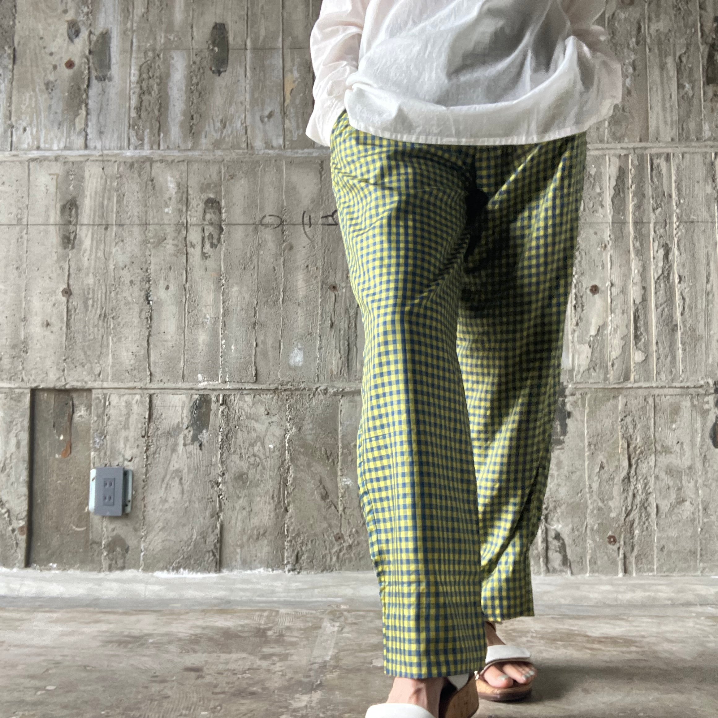 CALICO 天然染マルベリシルクシーディパンツ | A | ONLINE STORE