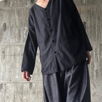 CALICO コットンシルクキントップス