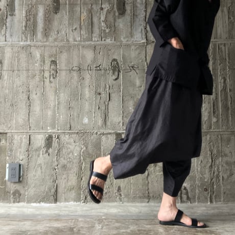 キャリコ シルク パンツ サルエルパンツ CALICO キヤリコの服