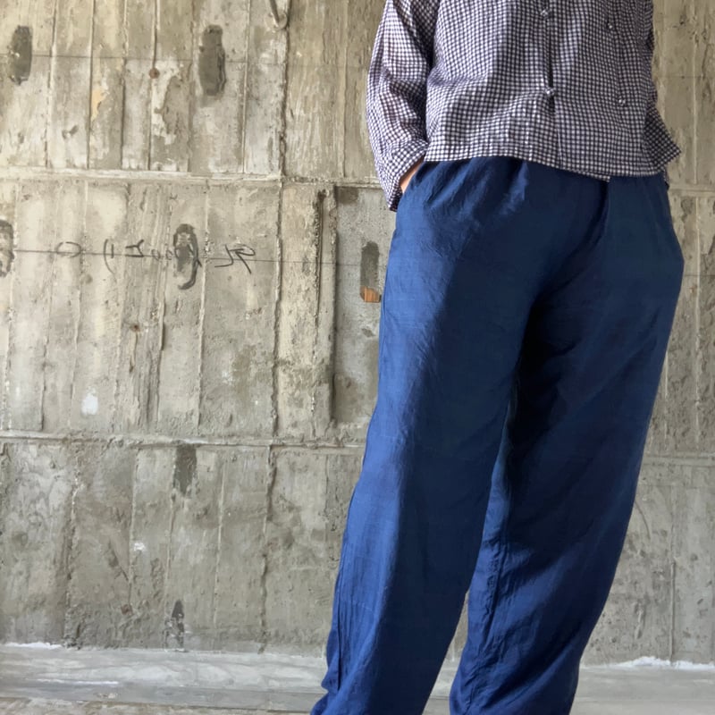 CALICO 天然染マルベリシルクシーディパンツ | A | ONLINE STORE