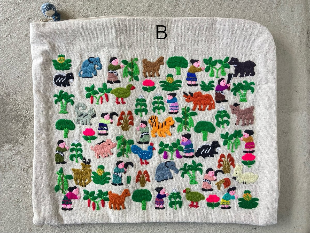 ラオス モン族刺繍ポーチ | A | ONLINE STORE