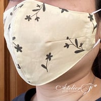 小顔美人ダーツマスクの型紙（ダウンロード）
