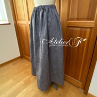 ギャザースカートの型紙（ダウンロード）