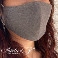 シンメトリーマスクの型紙（ダウンロード）