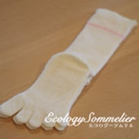 冷えとり靴下1枚目