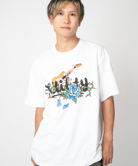 Utility×RatHearts×XOverトリプルコラボTシャツ