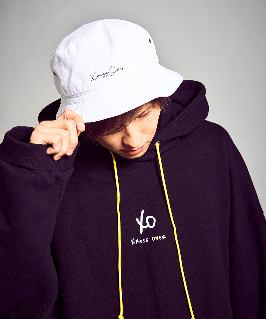 Chapeau d' O Color Boa Bucket ホワイト Chapeau d' O Color Boa Bucket ホワイト