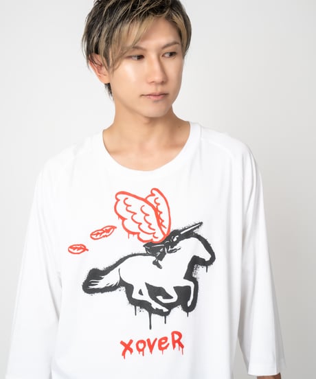 XOver unicorn T (White)
