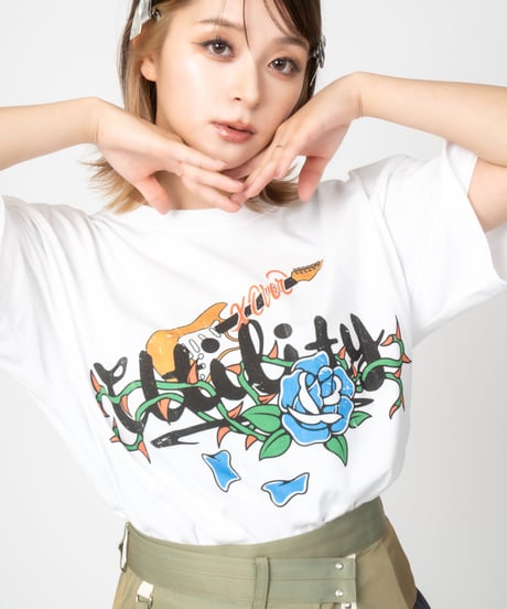 Utility×RatHearts×XOverトリプルコラボTシャツ