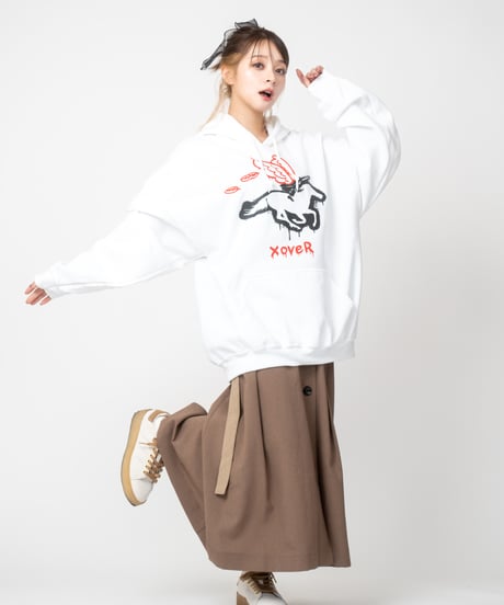 XOver unicorn Parka (White)
