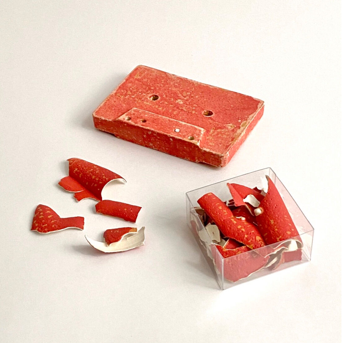 矢尾板克則　カセットテープ　陶器 original