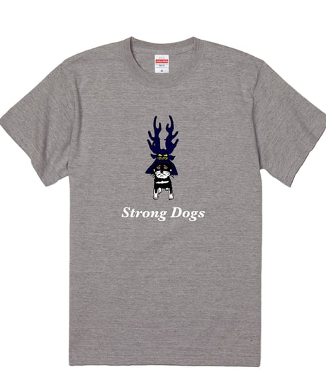 本多コタ勝くんTシャツ(ミックスグレー)