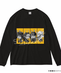 ひまわり武将ビッグシルエット長袖Tシャツ