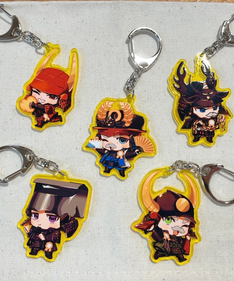 ヨネダコウ　画業10周年記念アクリルキーホルダーセット/おまけあり ヨネダコウ 画業10周年記念アクリルキーホルダーセット/おまけ