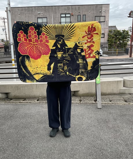 戦国武将ブランケット