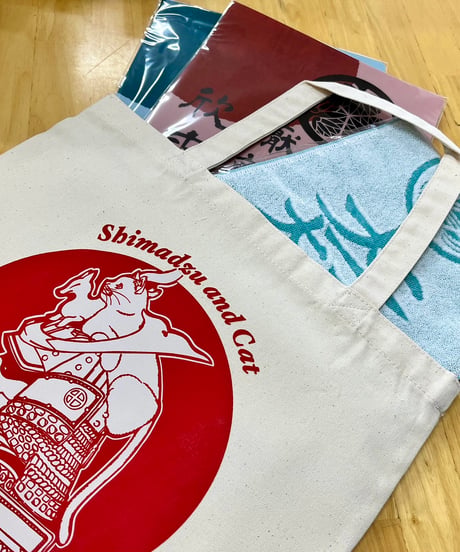 『島津と猫』トートバッグ