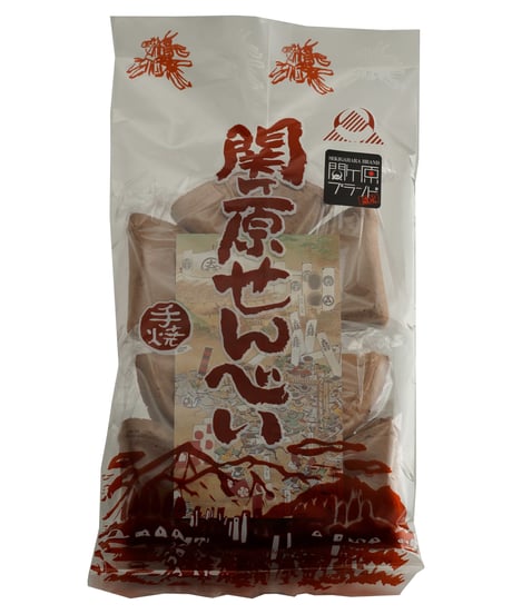 関ケ原せんべい　みそ四つ折り　6枚入り