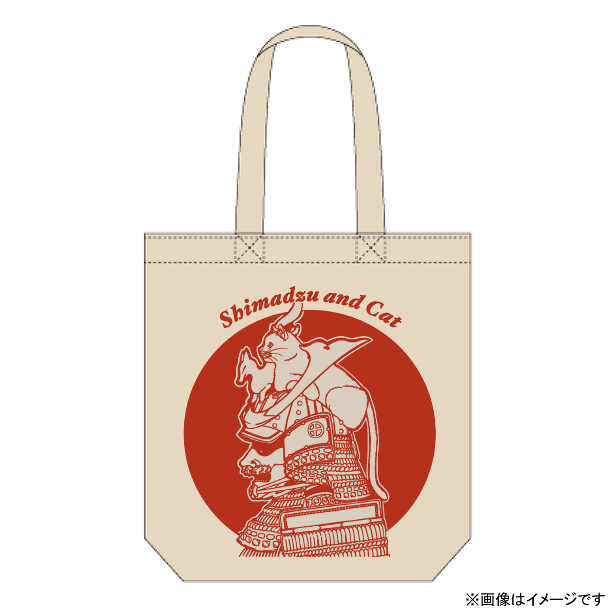 島津と猫』トートバッグ | 関ケ原戦国市場