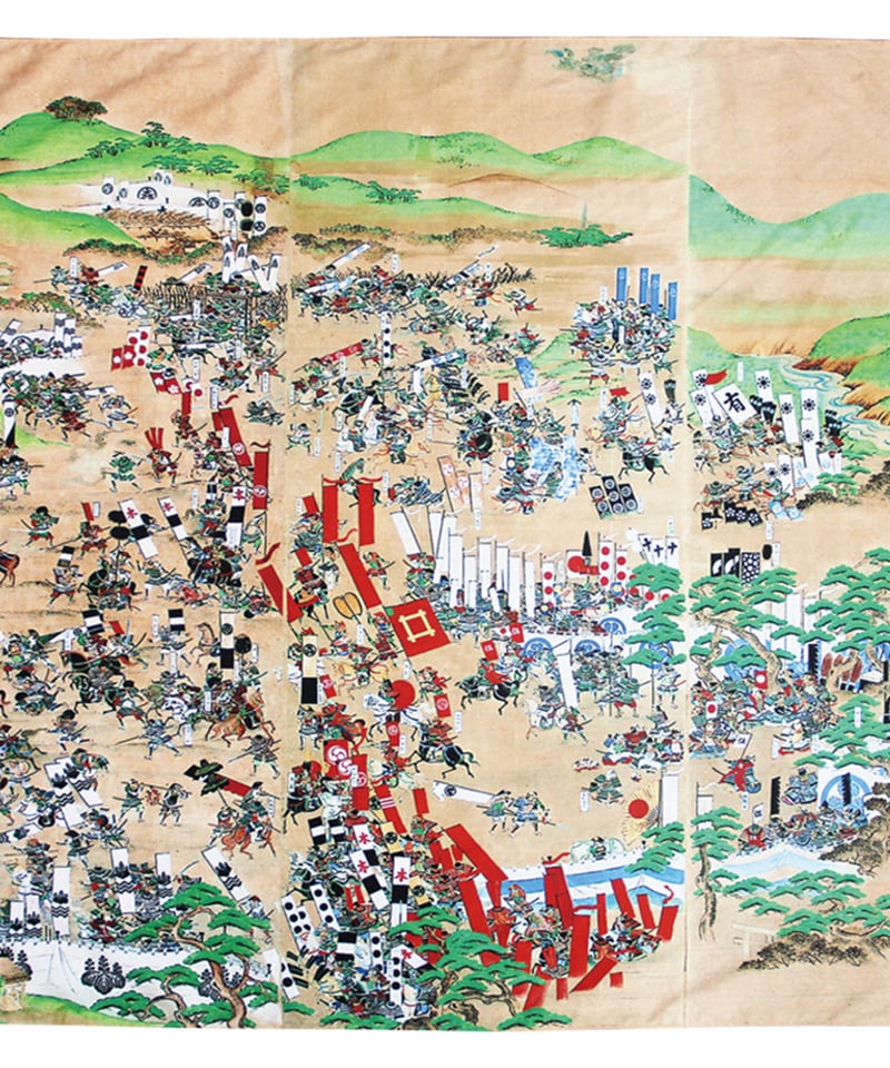 関ケ原合戦屏風風呂敷 | 関ケ原戦国市場