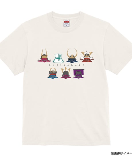 SEKIGAHARA 七彩Tシャツ(バニラホワイト)