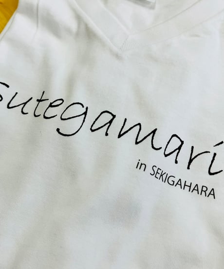 『Sutegamari』Tシャツ(Vネック)