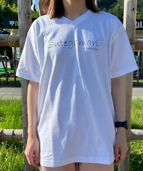 『Sutegamari』Tシャツ(Vネック)