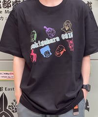 関ケ原七武将Tシャツ(ブラック)