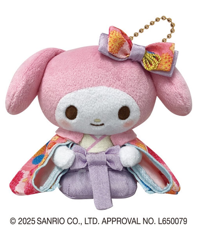 マイメロディ>将軍シリーズ ぬいぐるみボールチェーン | 関ケ原戦国市場