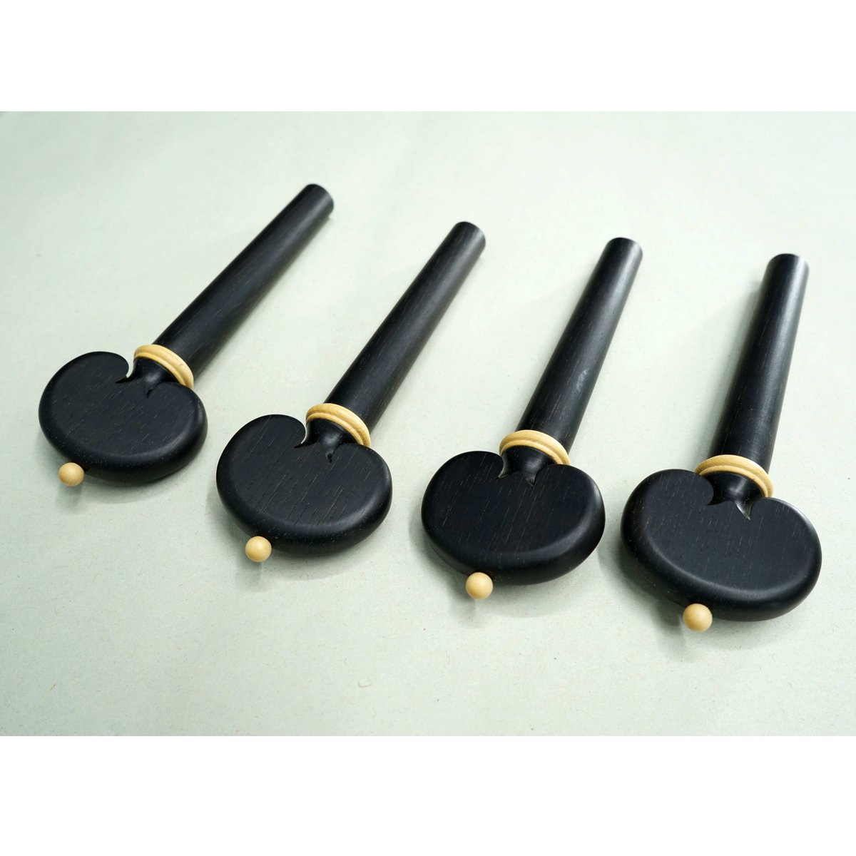 【GERALD CROWSON】ヴァイオリン用テールピース、ペグ（おまけ） CELLO PEG SET】GERALD CROWSON - ENGLISH MODEL（E