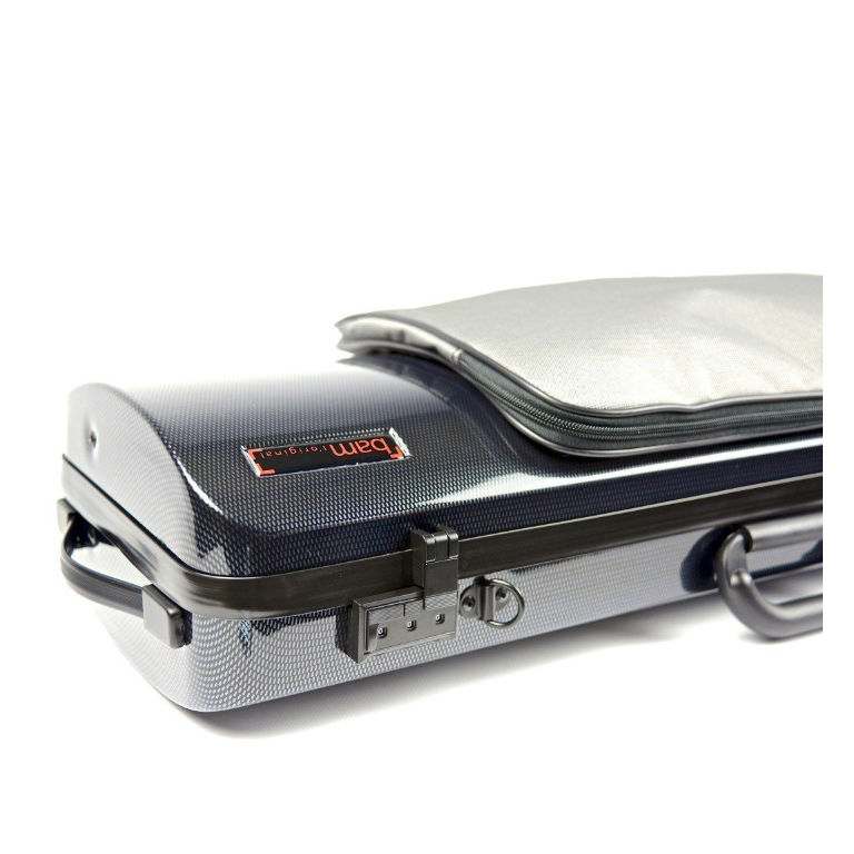 VIOLIN CASE】HIGHTECH OBLONG WITH POCKET（BLACK