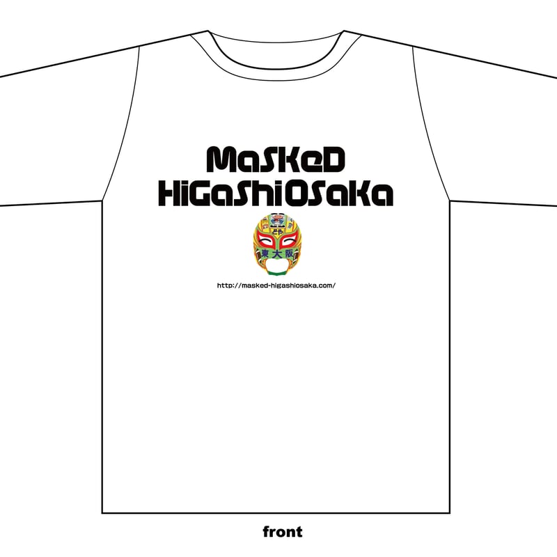 M】マスクド東大阪Tシャツ第2弾 | マスクド東大阪 オフィシャルストア