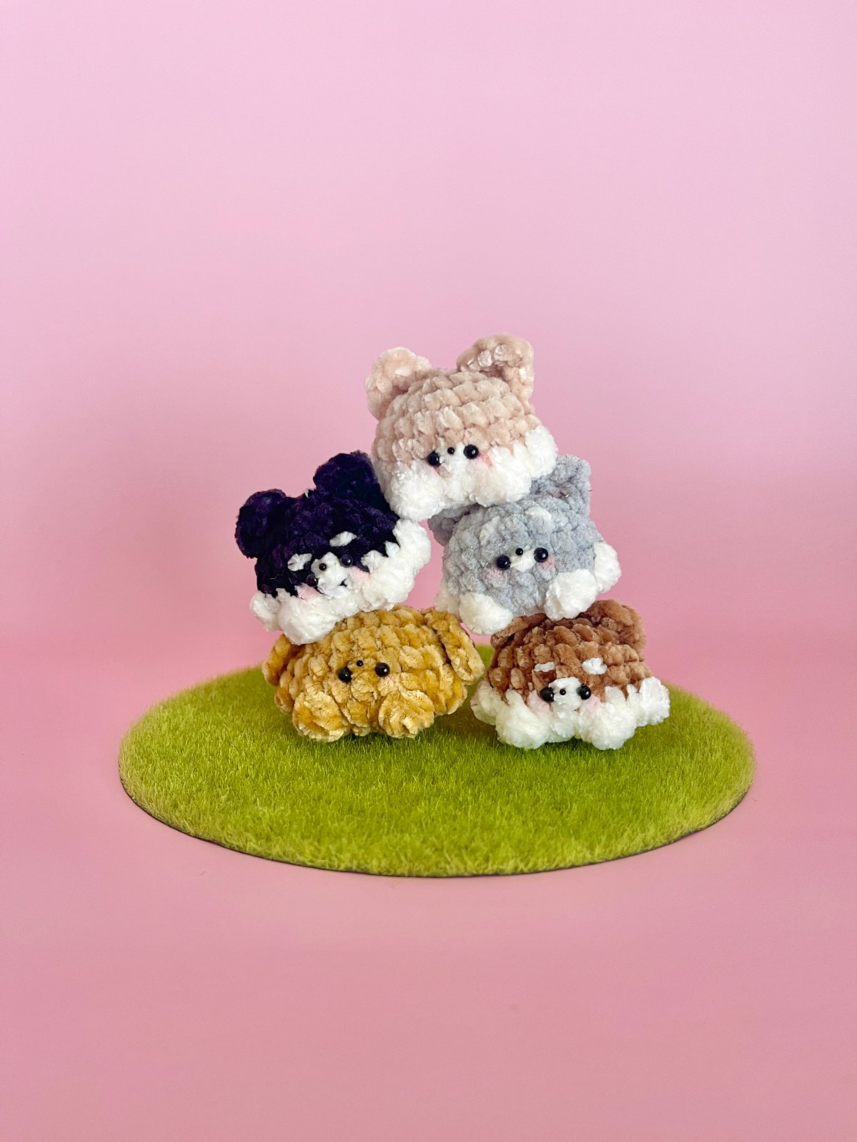 Lee　　シュナちゃん＆トイプーちゃんあみぐるみ トイプーの編み方2/2 by meetang - YouTube