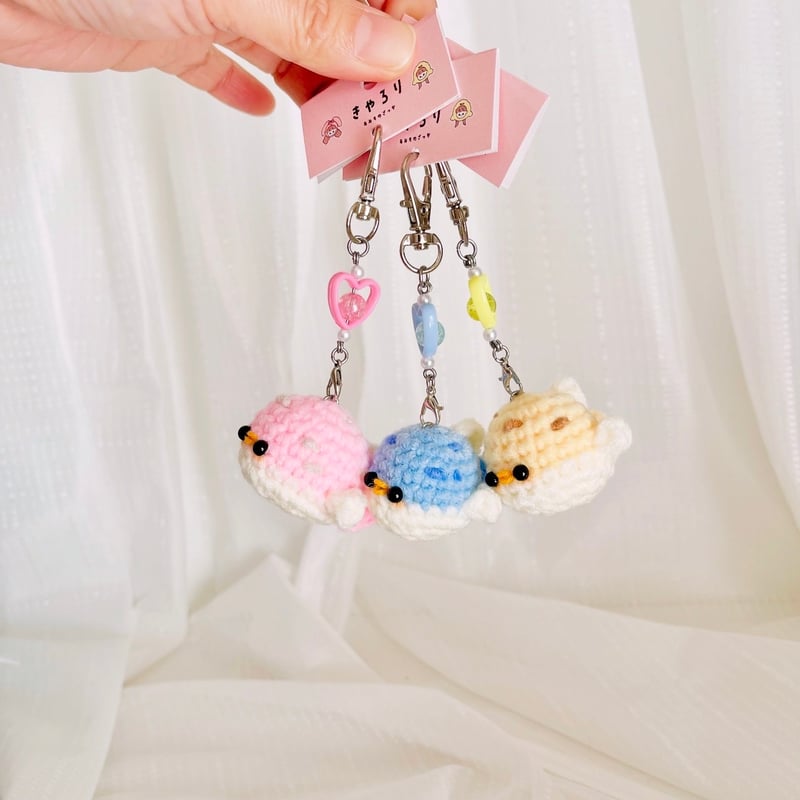 編み物 ハンドメイド チャーム キーホルダー ストラップ あみぐるみ お馬さんのあみぐるみストラップ【河原毛】 キーホルダーやバッグ