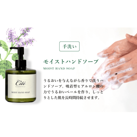 Cité Moist hand soap シーテモイストハンドソープ