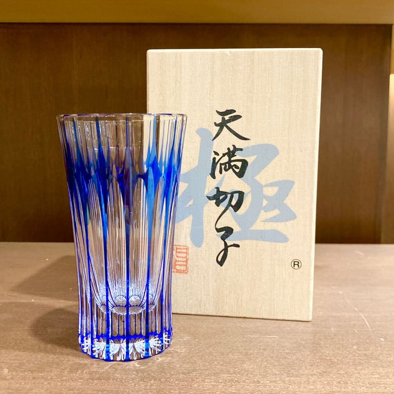 ベネチアグラスアンティーク ガラス製蓋付きキャンディボックス