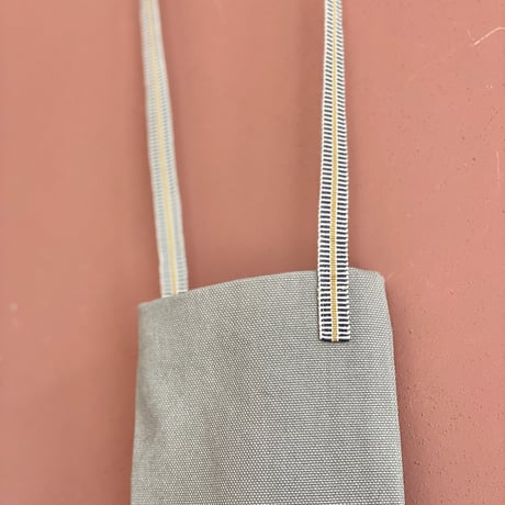 真田紐のサコッシュ（青竹色）