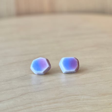 【1点もの】リトスピアス「紫陽花」