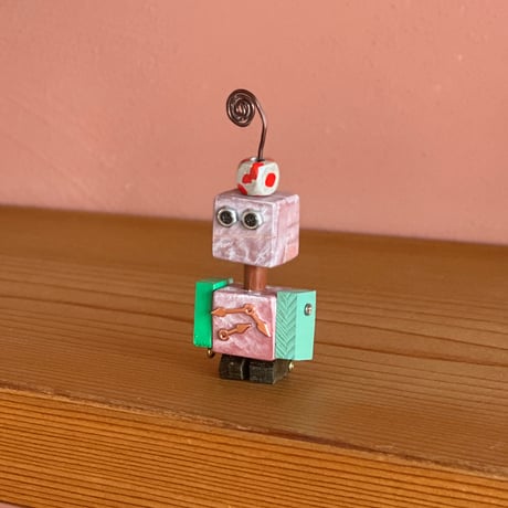 【１点もの】端材ロボ 〜dice〜