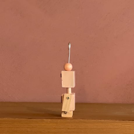 【1点もの】端材ロボ 〜pink gold〜