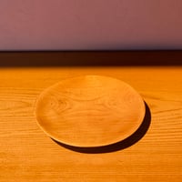 木のお皿「まんげつ」【S/N:07】