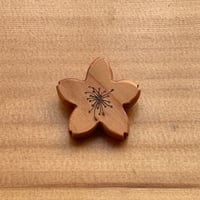 【1点もの】さくらブローチ