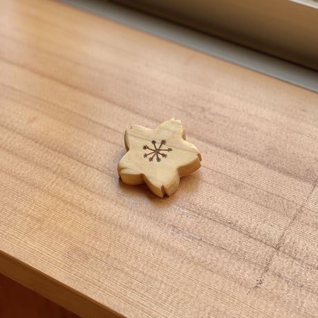 【１点もの】さくらブローチ