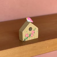 【1点もの】小鳥のお家「桜・ピンク」