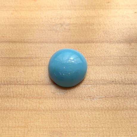 【1点もの】マカロンブローチ「天色」