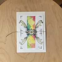 メッセージカード「彩光の花」